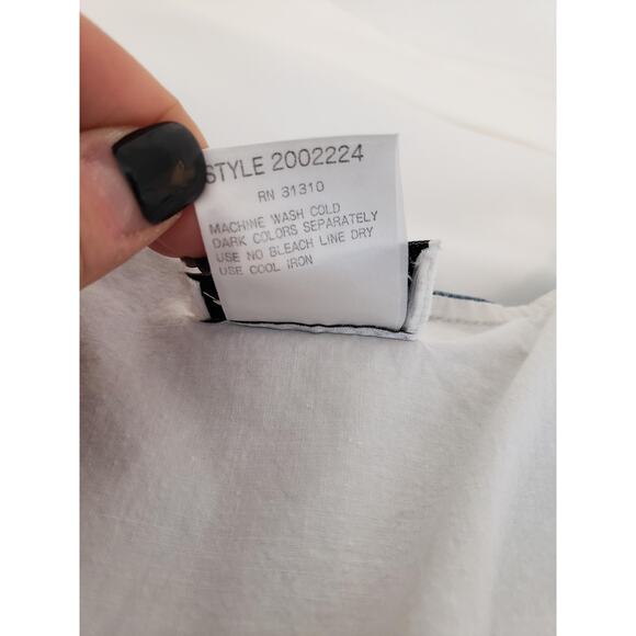 Vintage Skort Romper Girls XL Blue Denim Yellow Floral Spaghetti Strap One Piece - Picture 11 of 15